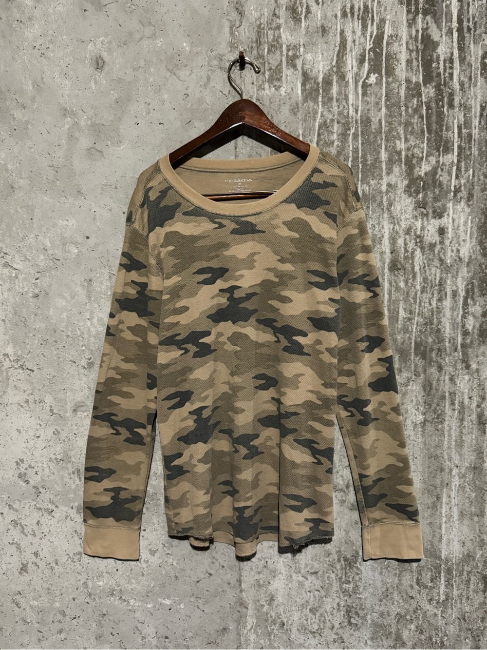 croft & barrow Camouflage Thermal Long-Sleeve